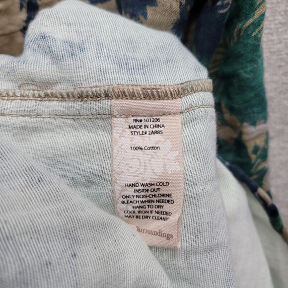 SOFT SURROUNDINGS VERDURE TEXTURED TUNIC TOP, SIZE XS - Picture 4 of 6